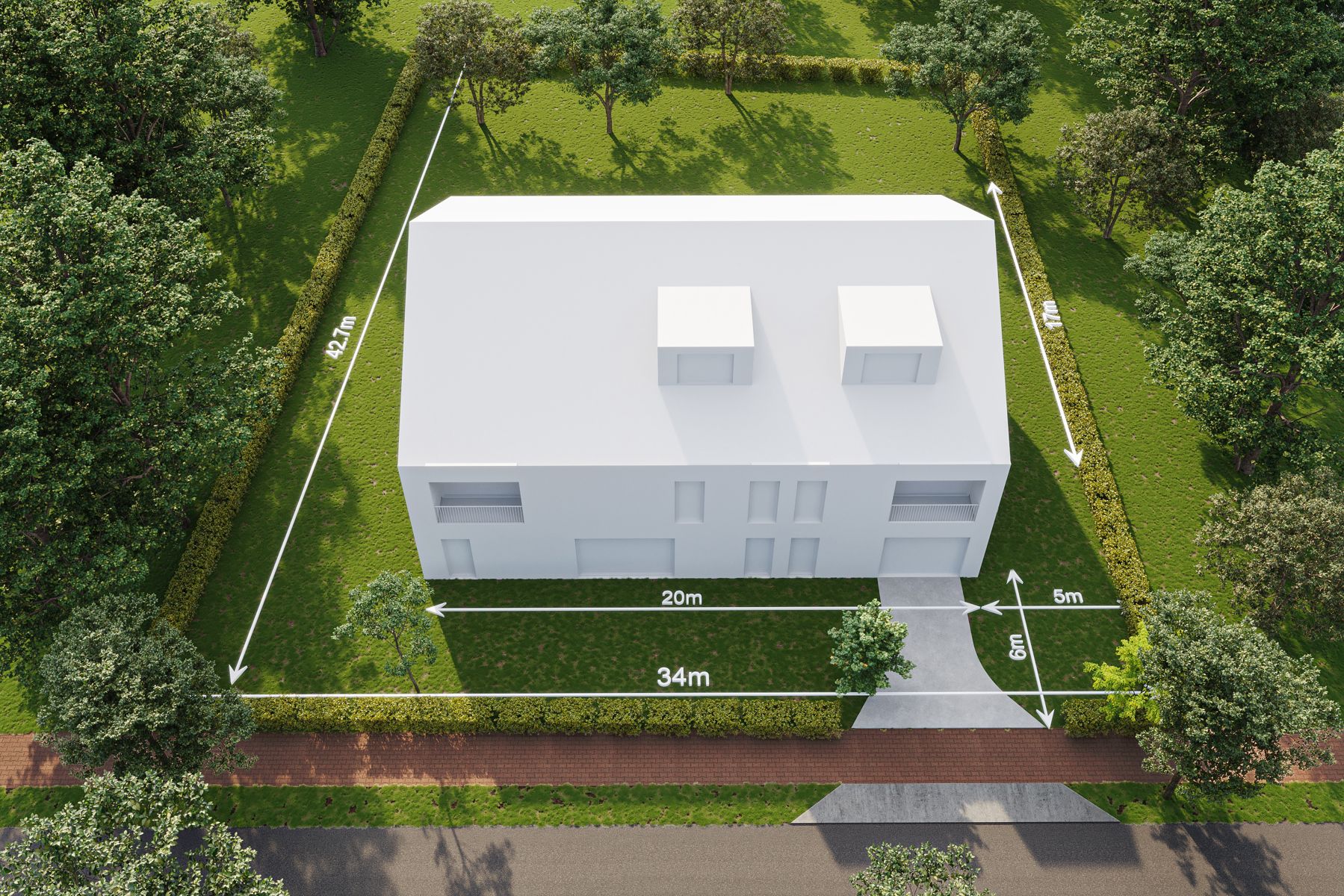 Bouw jouw droomvilla op 1.237m² in Europawijk Mol foto 9