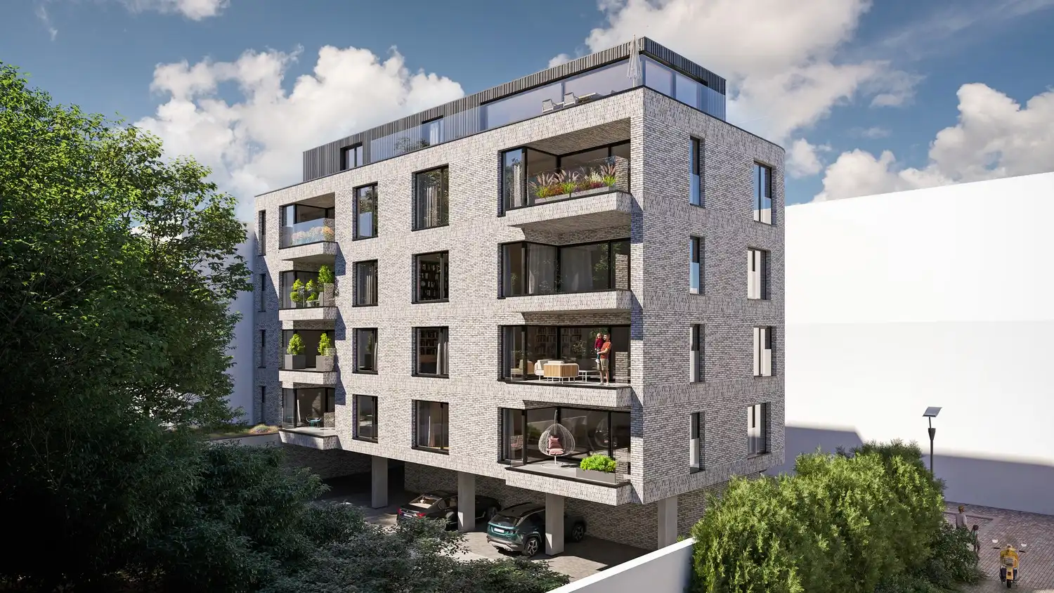 Nieuwbouw appartement centrum Genk met autostaanplaats! foto 13