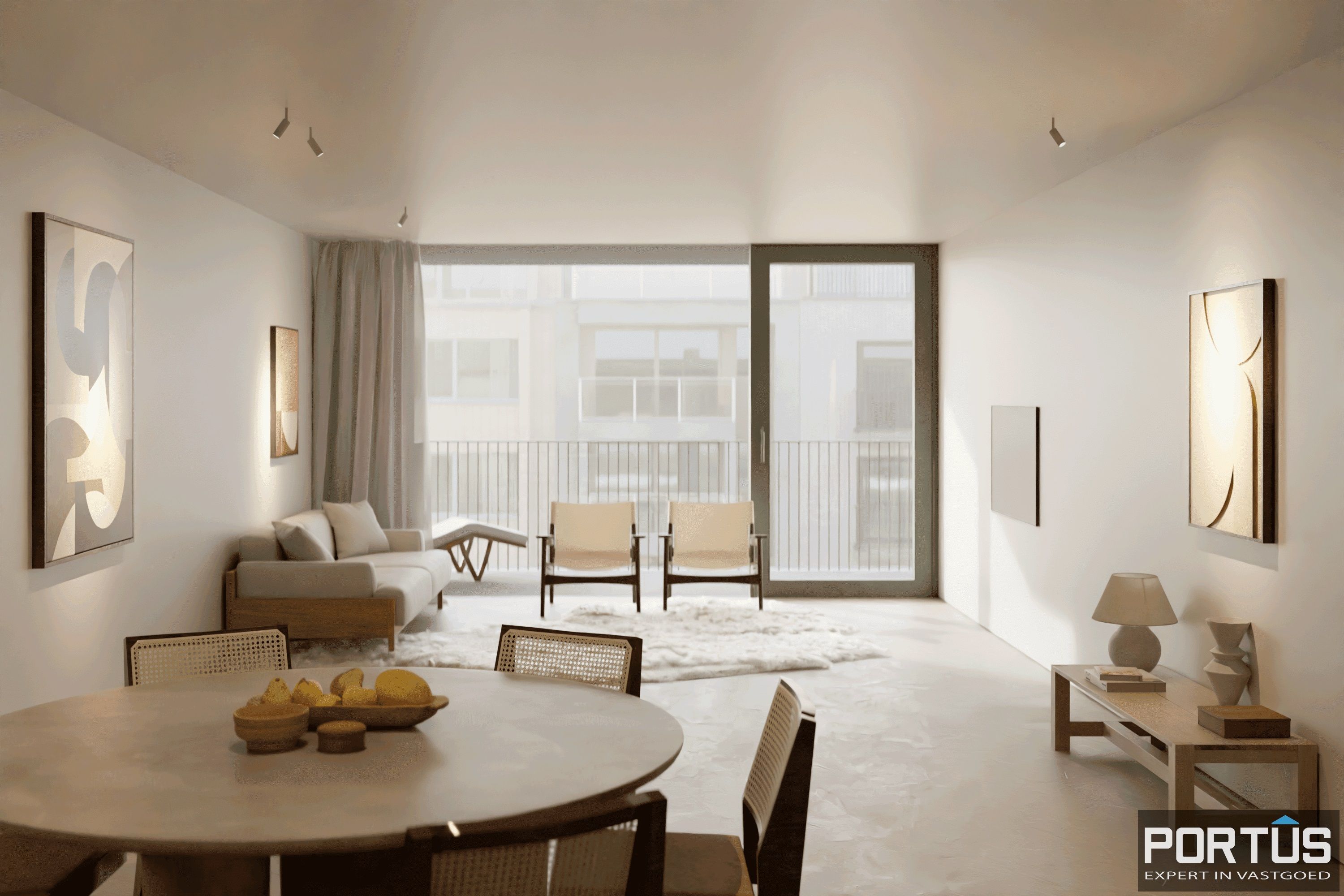 Nieuwbouwappartement te koop in Residentie Josef Albers te Oostduinkerke  foto {{pictureIndex}}