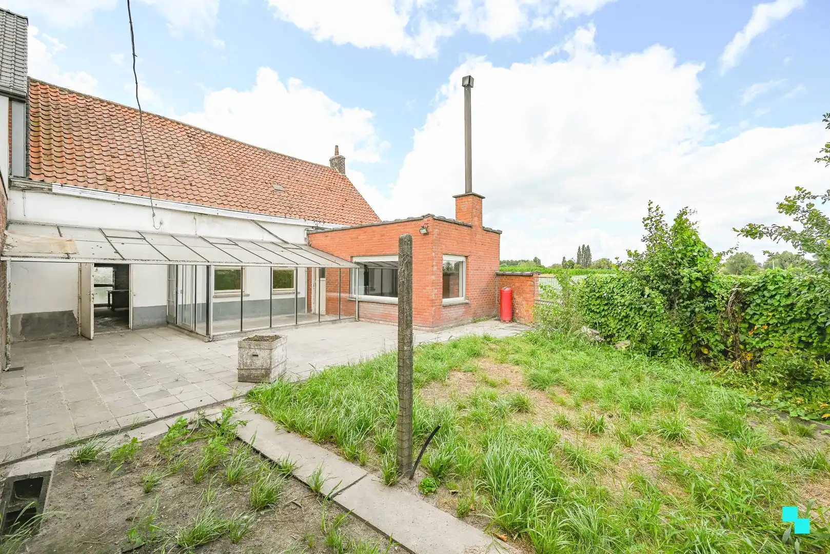 Landelijk gelegen, te renoveren woning op 1.767m² perceel foto 23