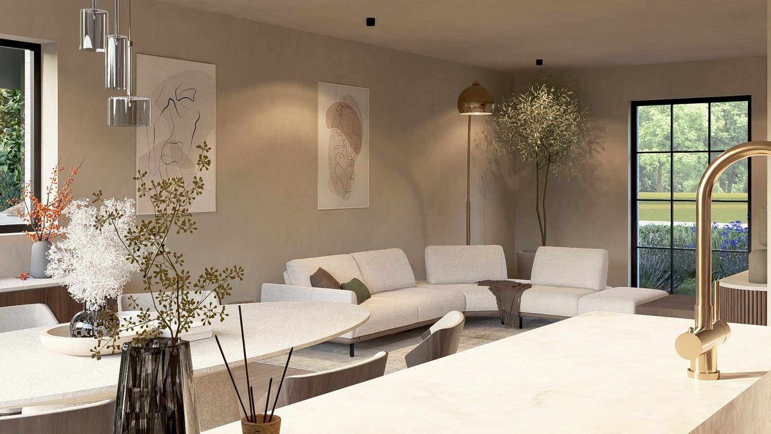 Villa Grenszicht - Moderne nieuwbouwwoningen op een zuidgericht perceel in Lanaken foto 15