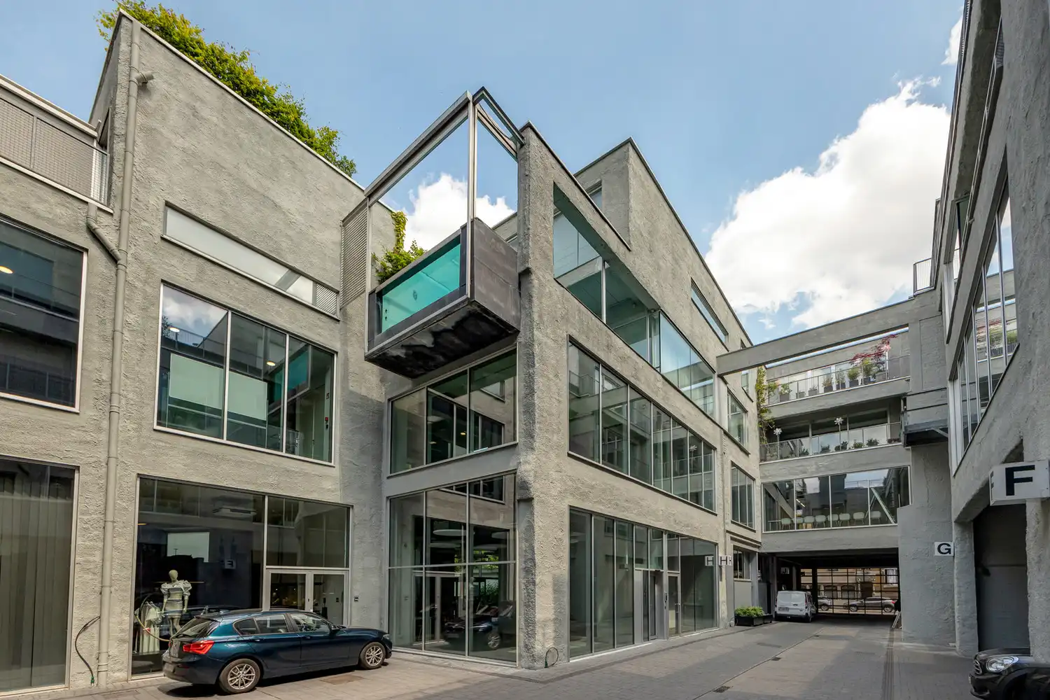LUXUEUZE LOFT (341m²) MET TUIN (200m²), ZWEMBAD EN SAUNA IN LUXEPROJECT PAPYRUS TE ZURENBORG-ANTWERPEN foto 3