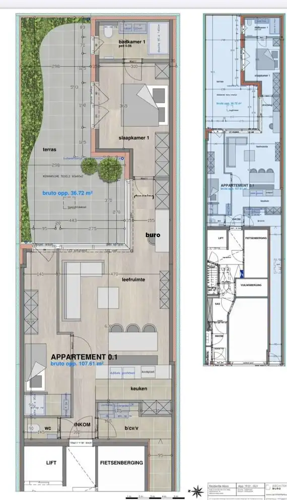 Mooi nieuwbouwappartement met 2 slk en 2 badkamers foto 27