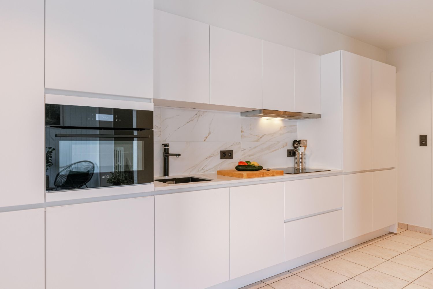 Modern gerenoveerde woning met 2 slaapkamers ( + 2 slaapkamers extra mogelijk) in De Panne foto 2