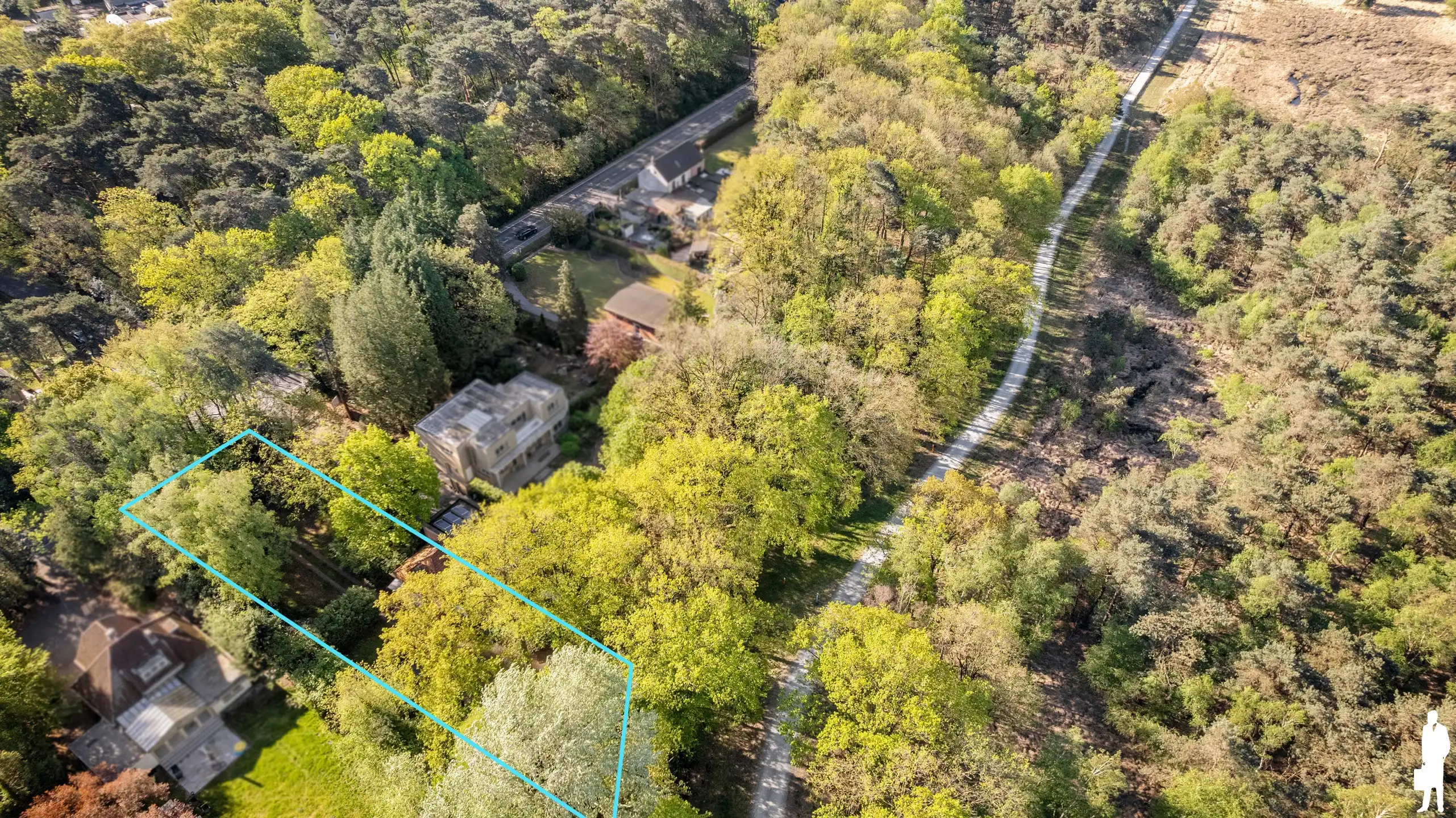 Prachtig perceel met directe ingang tot de Heide foto 30