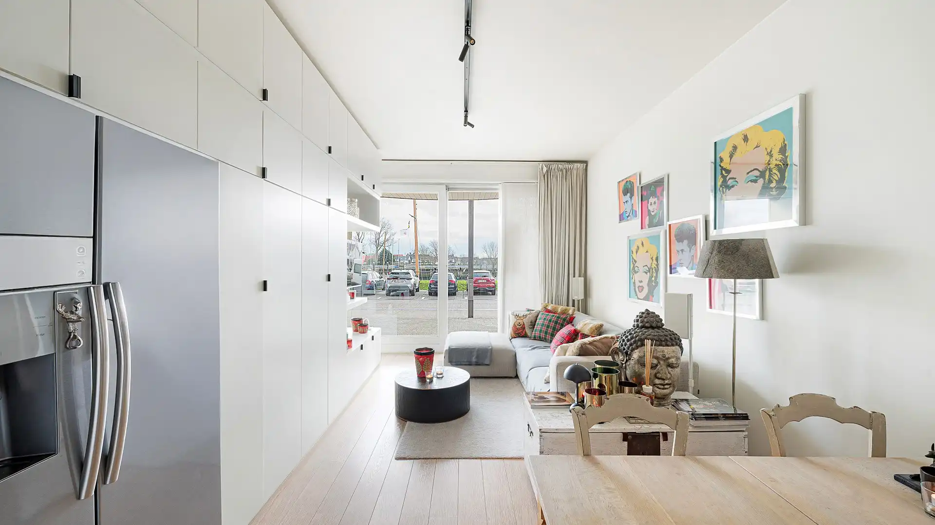 Mooi gelijkvloers appartement te Zeebrugge foto 8