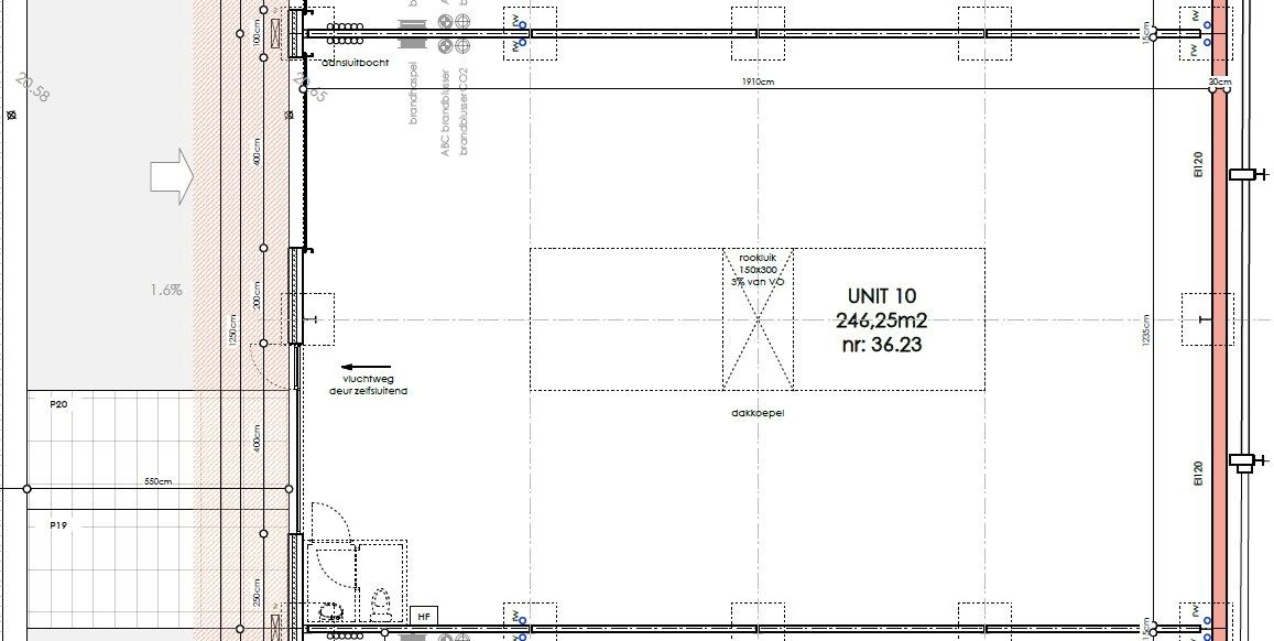 Loods te koop – 246 m² met 2 parkeerplaatsen inbegrepen op de industriezone te Ichtegem foto 9