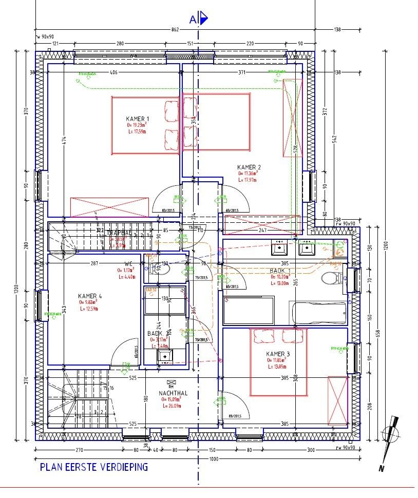 LUBBEEK nieuwbouw villa 6 slaapkamers + 2 badkamers foto 8