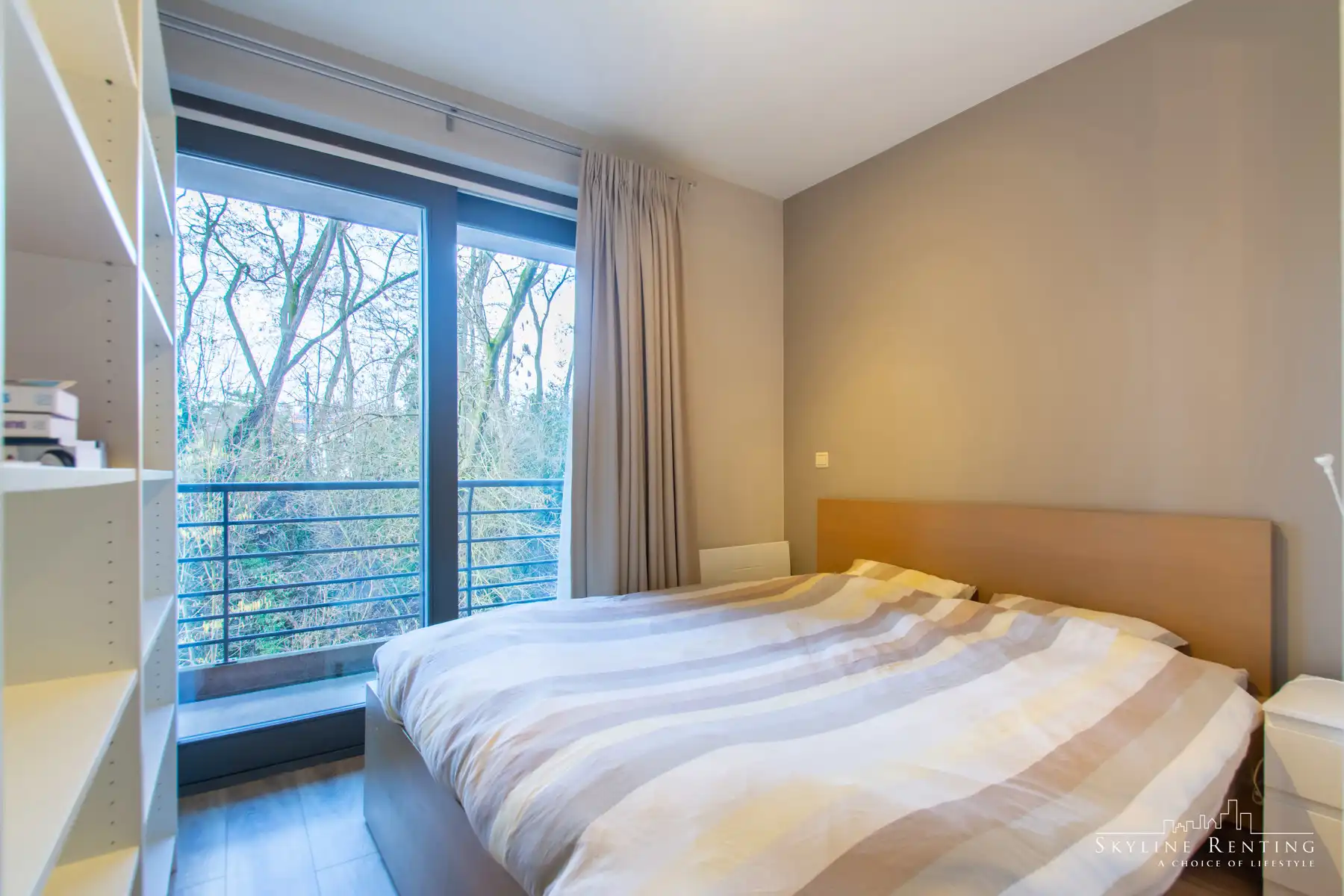 LICHTRIJK - 1 slaapkamer GEMEUBELD appartement met terras foto 9