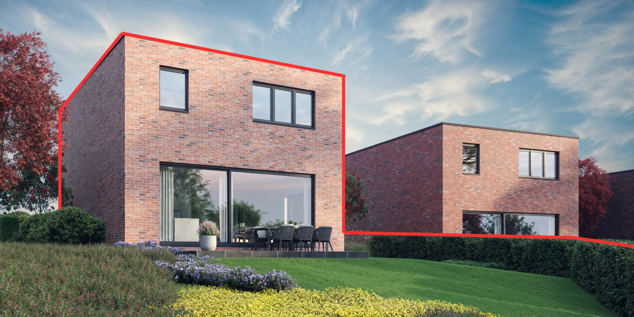 OPEN BEBOUWING 3SLK 2BDKS foto 2