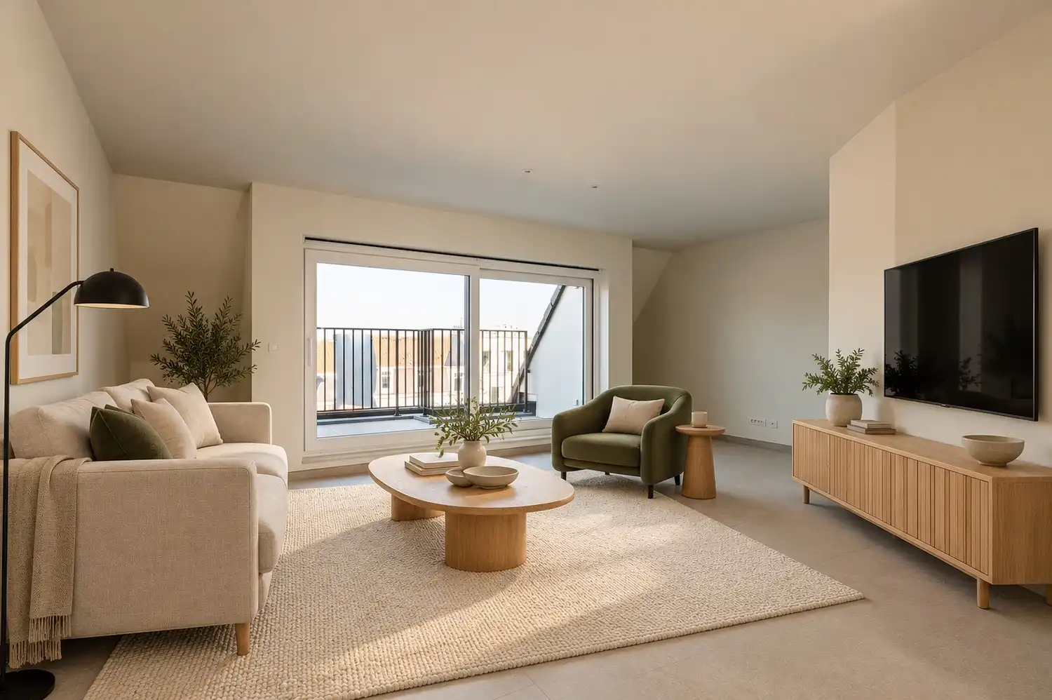 Nieuwbouw duplex appartement in het centrum van Eeklo - 6% BTW MOGELIJK ! foto 3