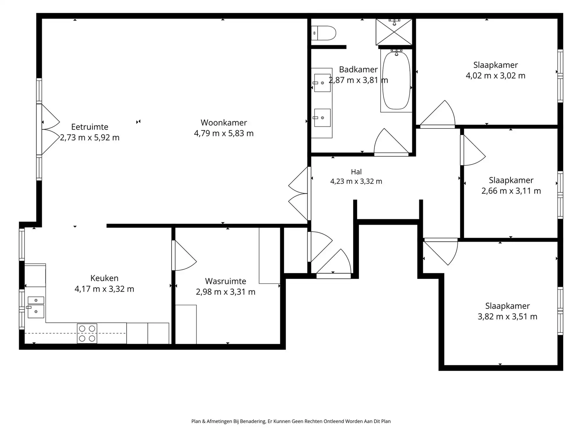 Verrassend ruim appartement met 3 SLPK te Putte foto 15