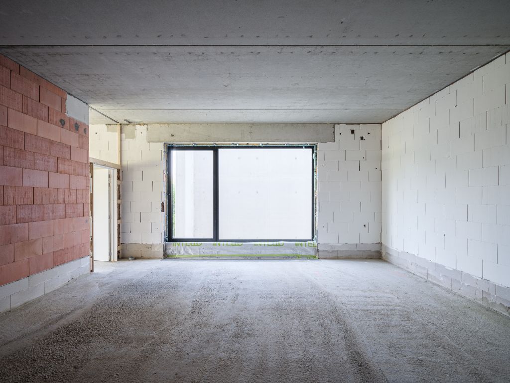 Architecturale casco-nieuwbouw bestaande uit een uitzonderlijke stapelwoning met onderliggende garage en adembenemende zichten over de Scheldevallei. foto 24