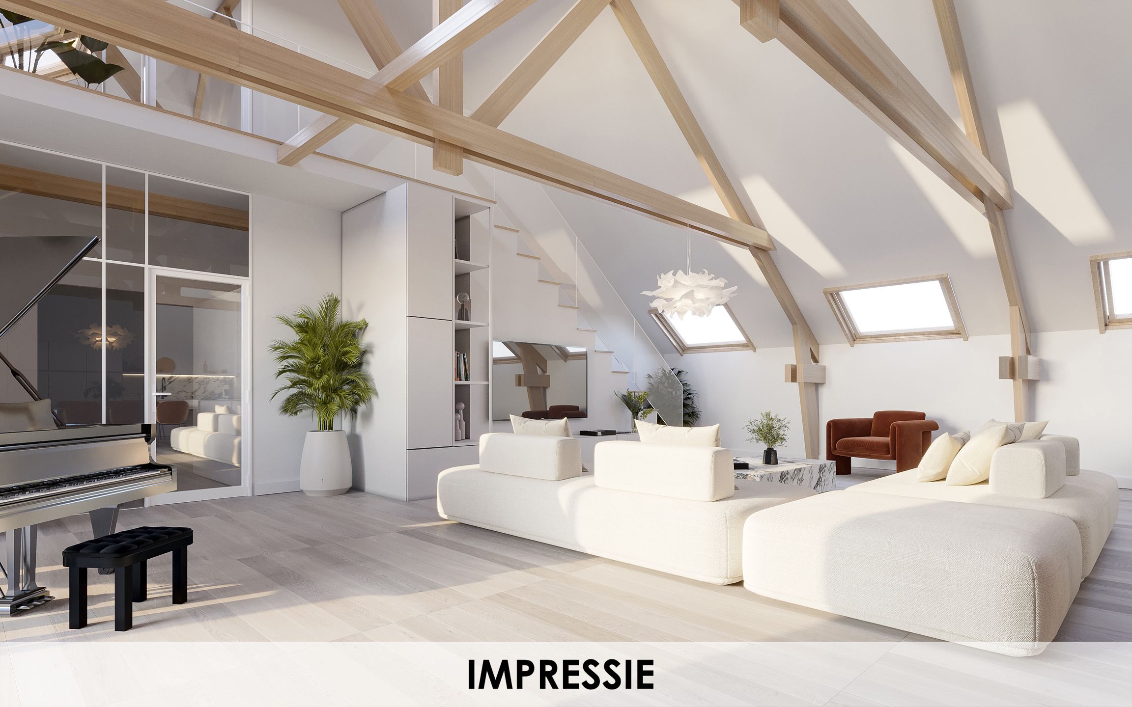 Penthouse van 264m² + terras in een uniek historisch kader foto 5