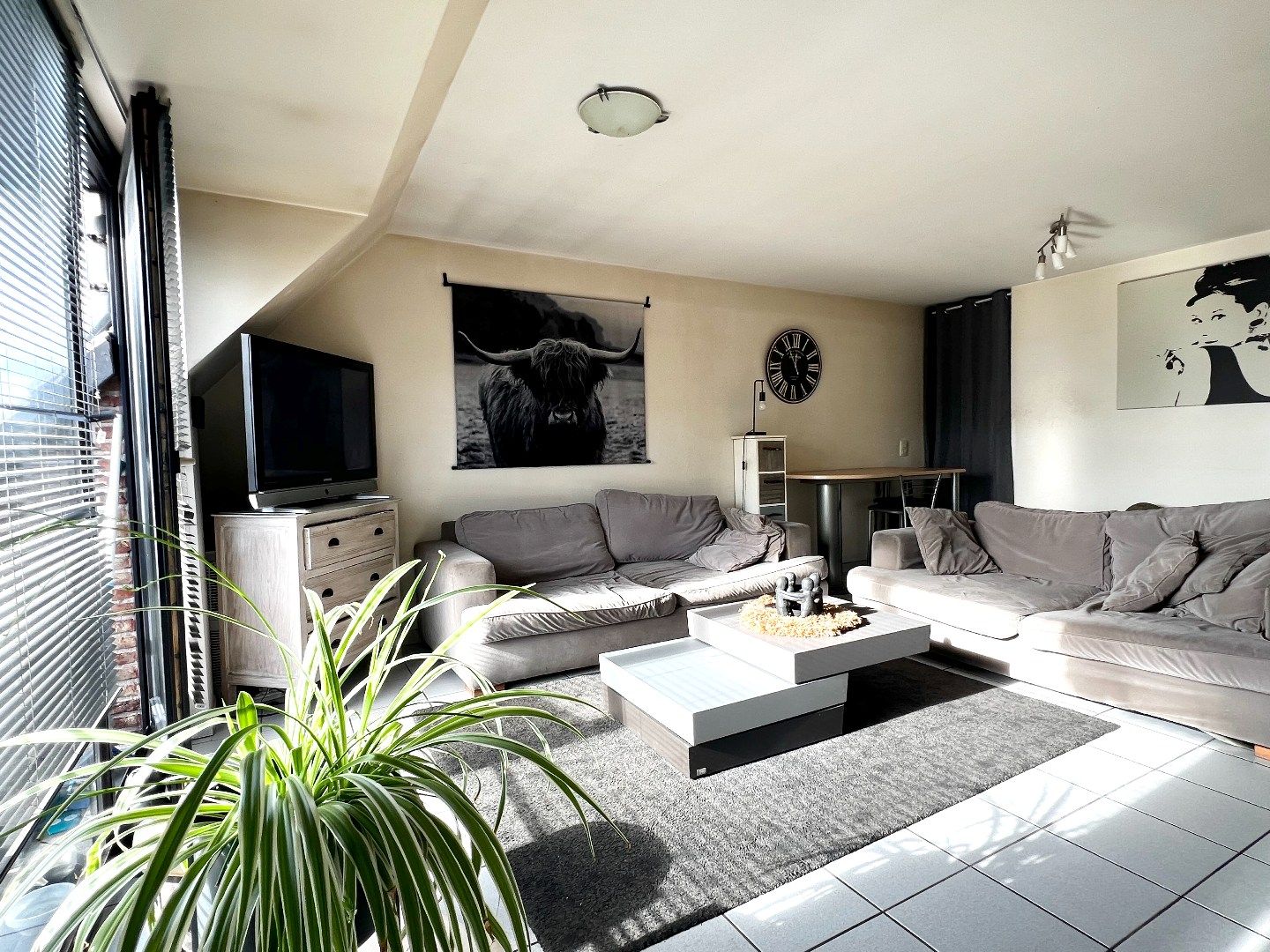 Duplex-appartement met kelderberging en garage te koop te Stasegem foto 5