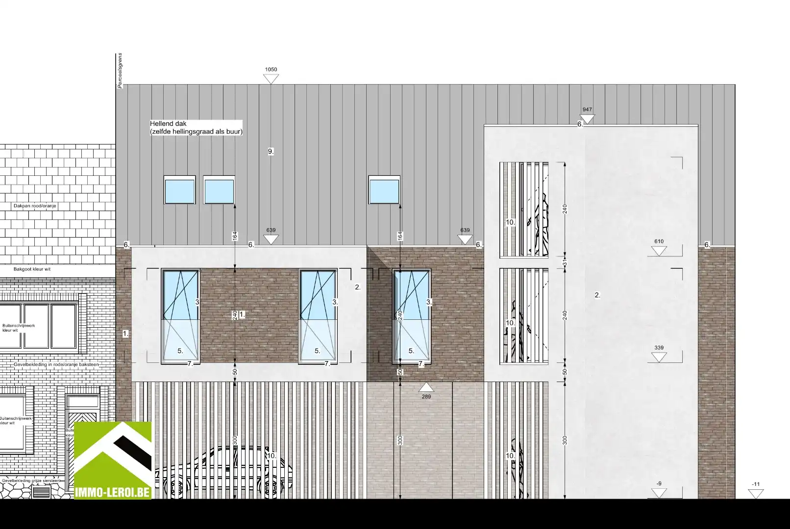 Projectgrond met vergunning voor 5 appartementen foto 2