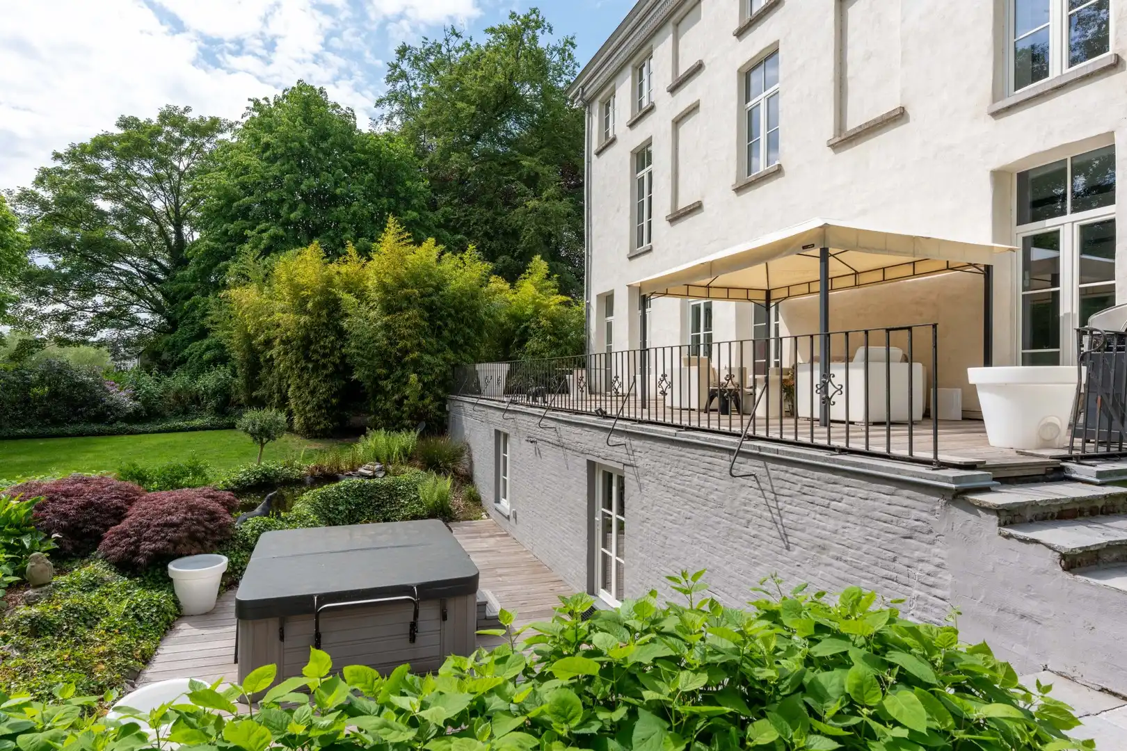 Historisch kasteeldomein met exclusieve parktuin in Eke foto 31