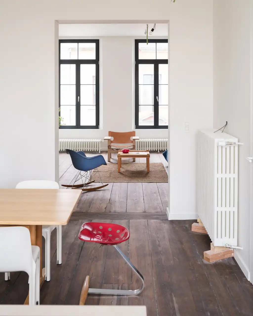 Gerenoveerd tweeslaapkamerappartement met zonnig terras in een voormalige herenwoning, nabij het historisch centrum van Gent. foto 6