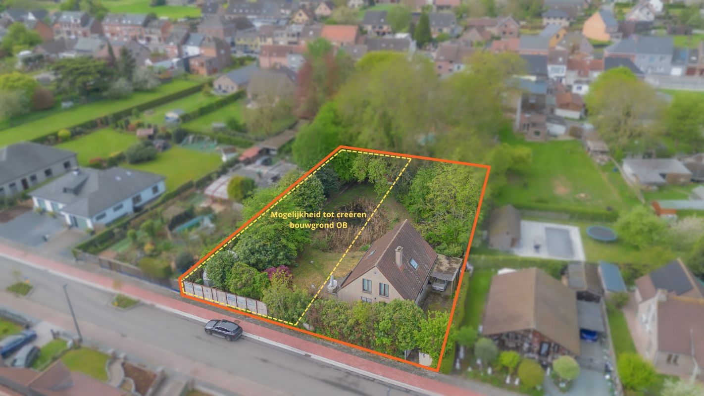 Hoofdfoto van de publicatie: Gezinswoning met prachtige tuin en potentieel bouwperceel – Verlorenkostbaan 78, 1745 Mazenzele