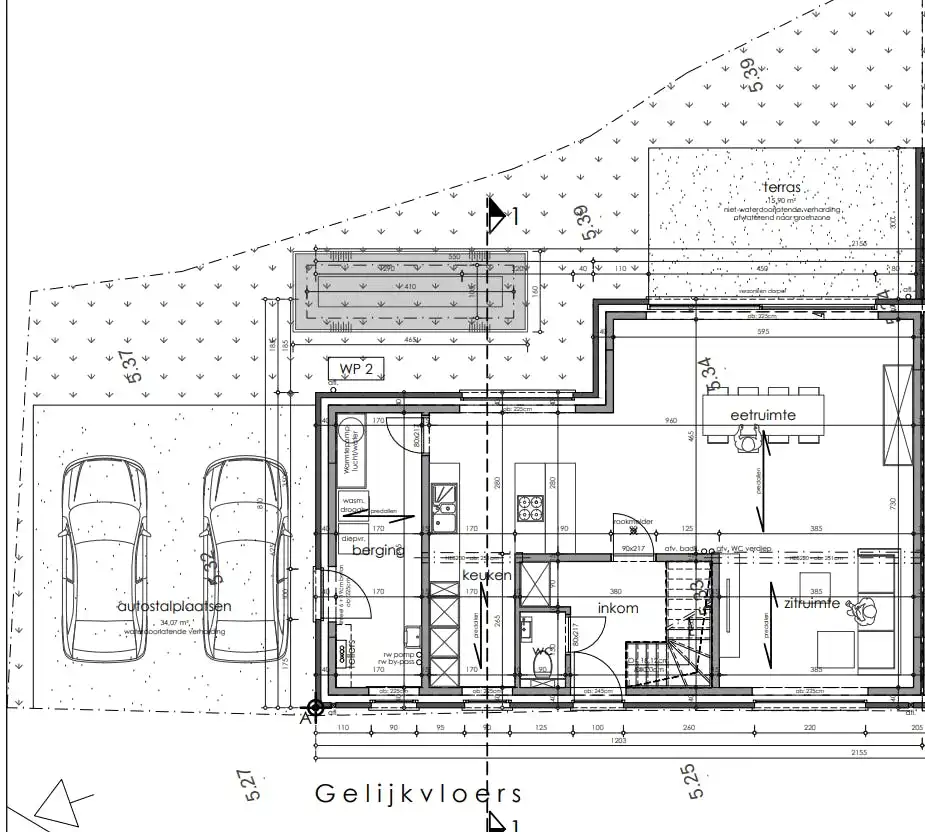 Halfopen nieuwbouwwoning te koop met 3 kamers, oprit en tuin foto 11