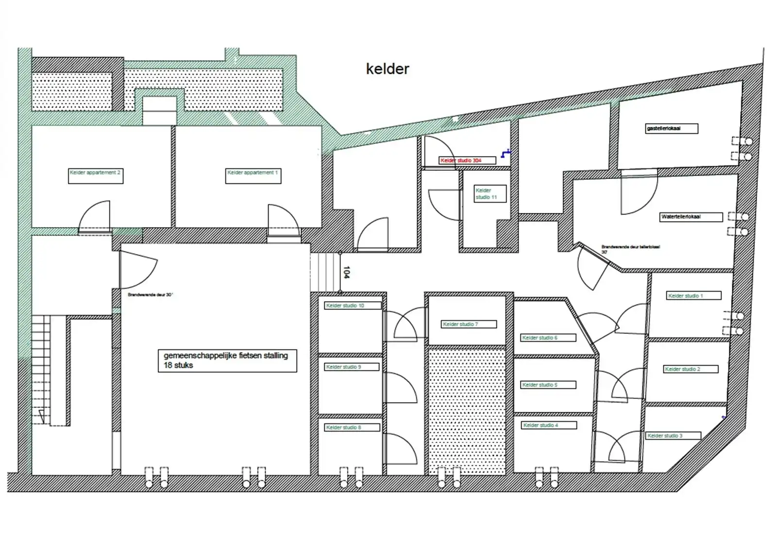 Eénslaapkamerappartement nabij de coupure foto 9