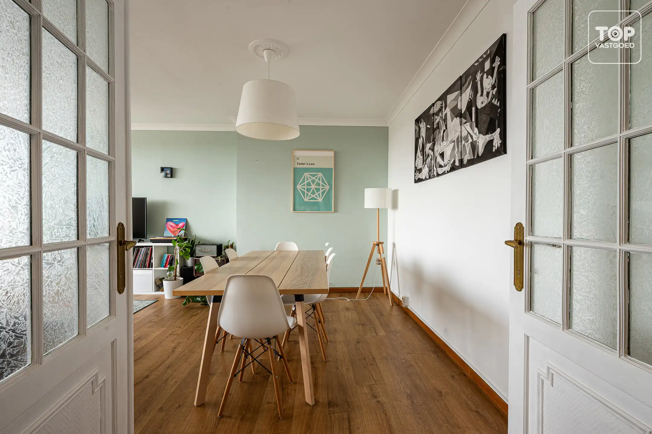 Lichtrijk appartement met groot terras en prachtig zicht over Gent foto 2