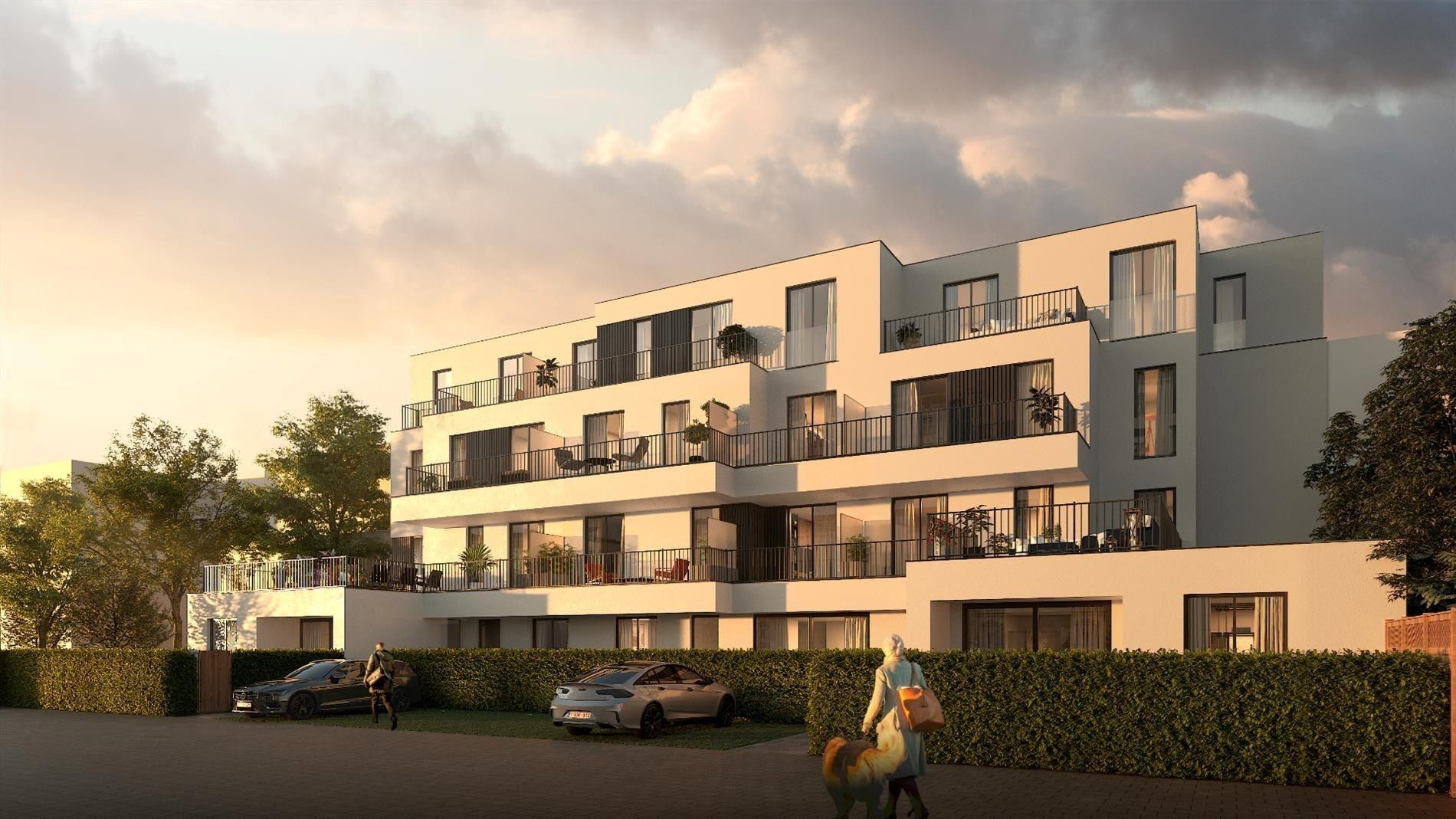 Autostaanplaats TE HUUR centrum Waregem. foto 2