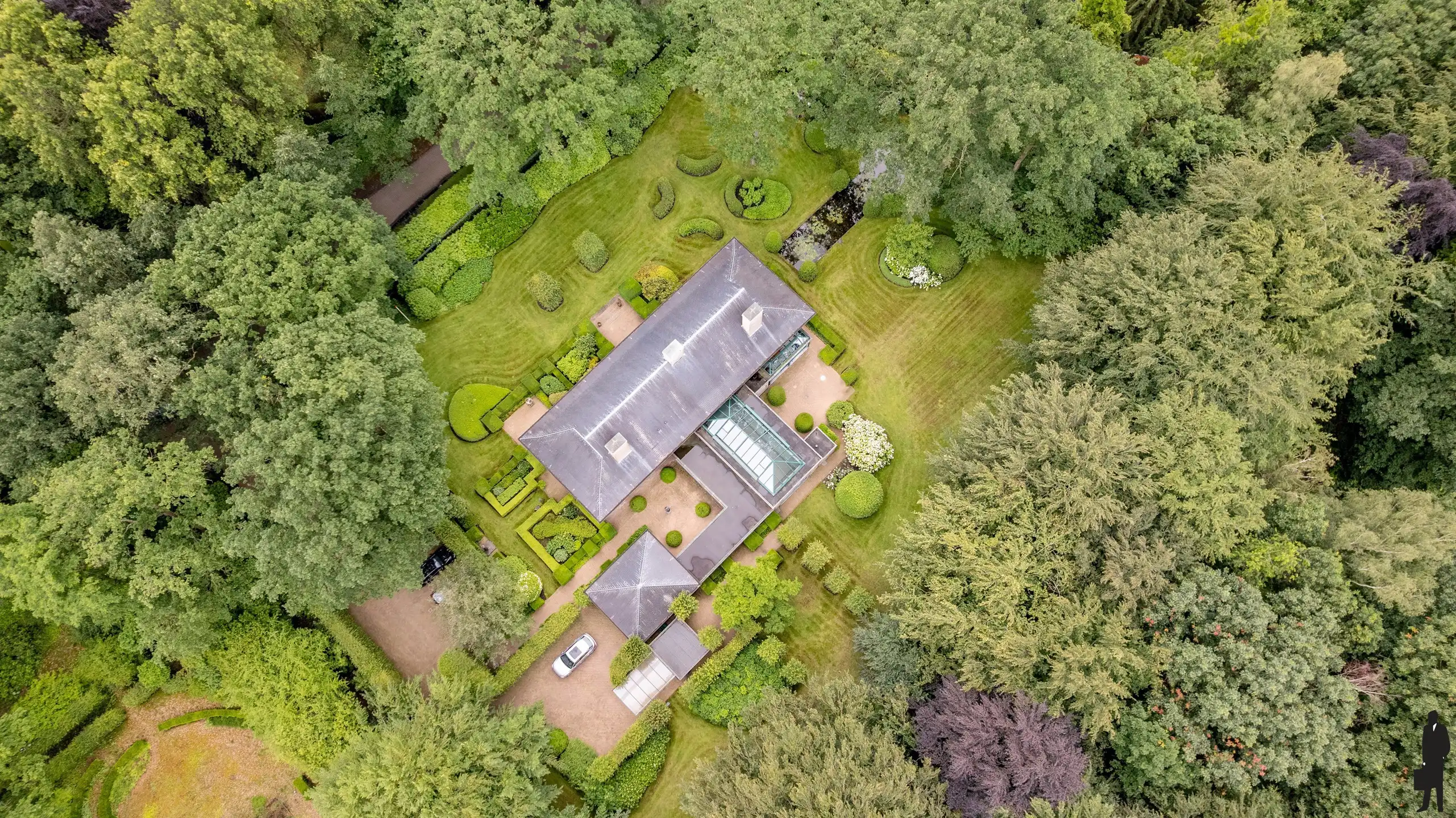 Exclusieve villa met parktuin in Vriesdonk, op ca. 6.411 m² foto 22