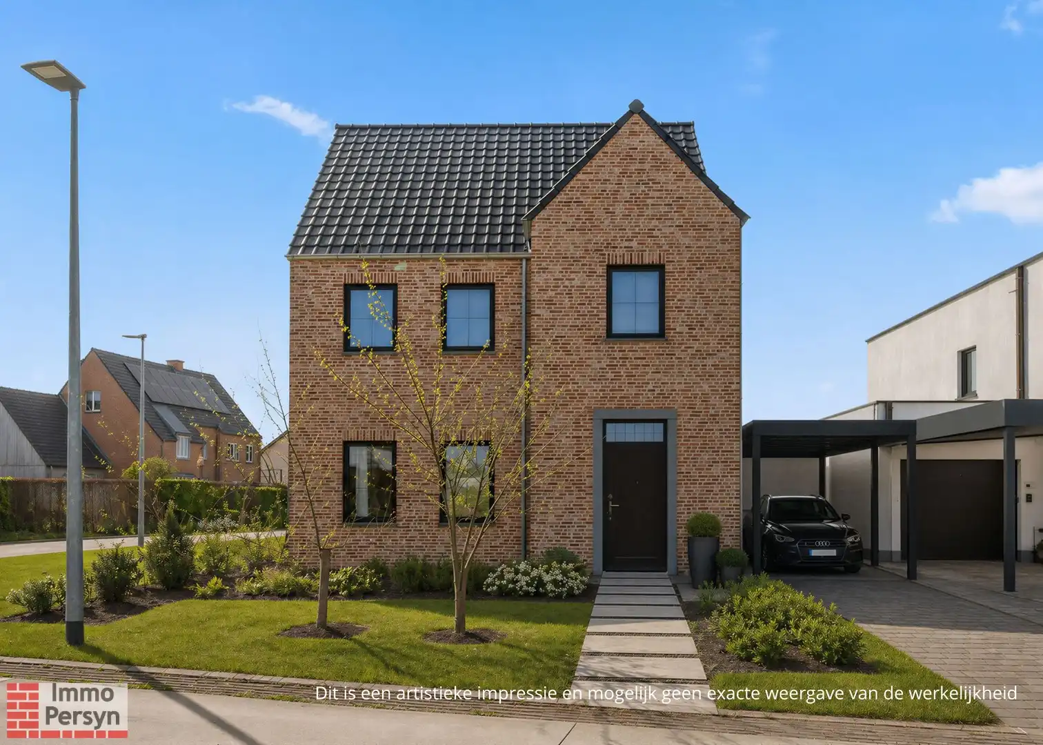 Stijlvolle casco-nieuwbouw op een zonnig hoekperceel te Balen foto 2