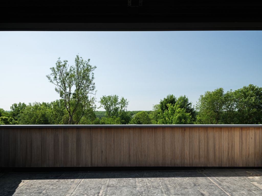 Architecturale casco-nieuwbouw bestaande uit een uitzonderlijke stapelwoning met onderliggende garage en adembenemende zichten over de Scheldevallei. foto 20