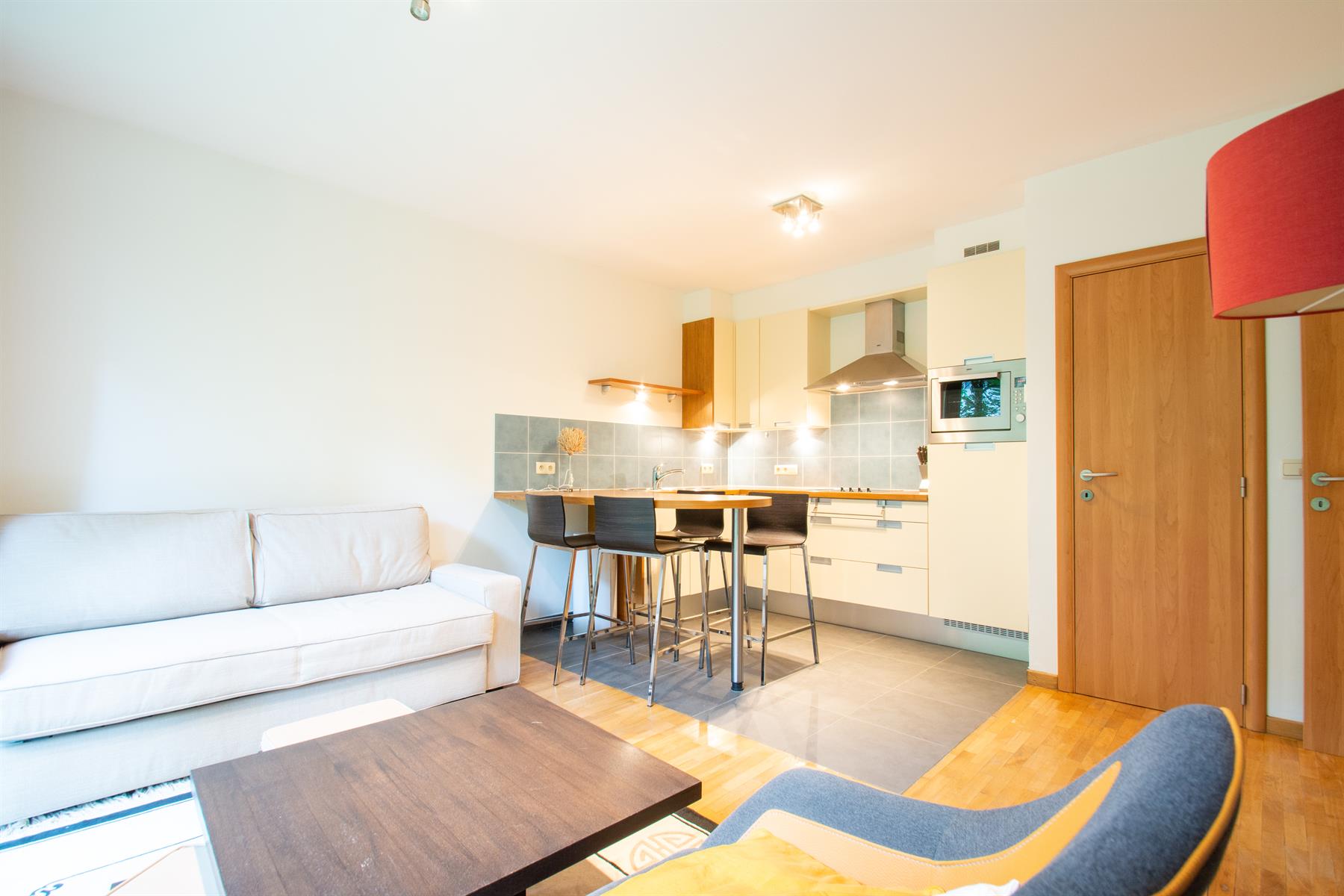 Prachtig gemeubeld app. 1 Kamer + gemeenschappelijke TUIN!!! foto 4