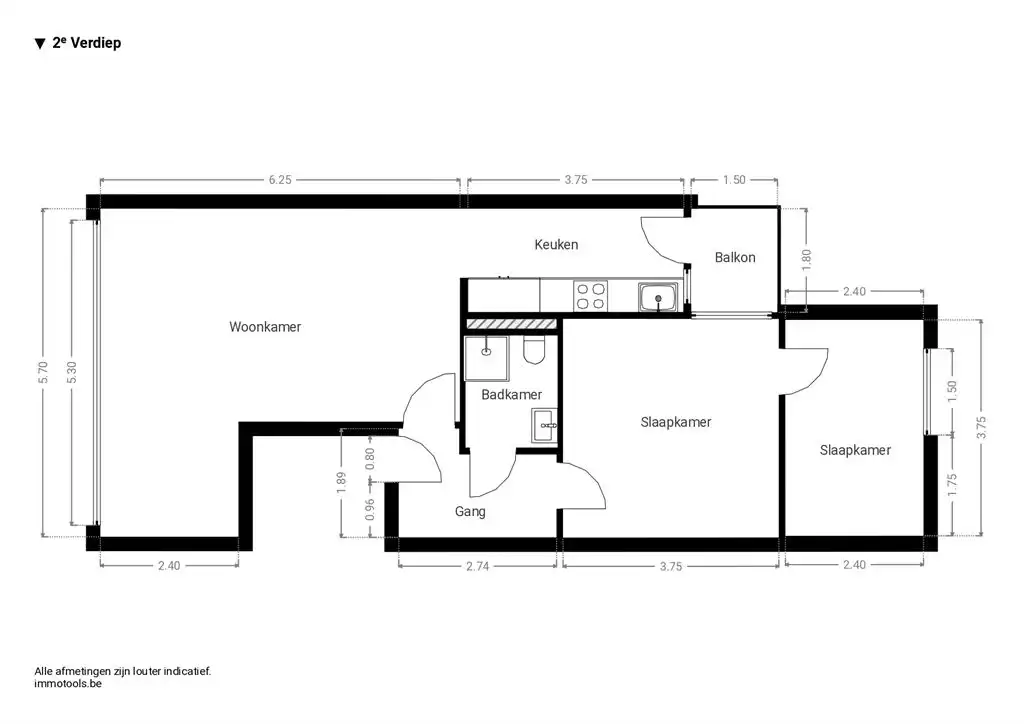Gerenoveerd appartement met terras foto 14