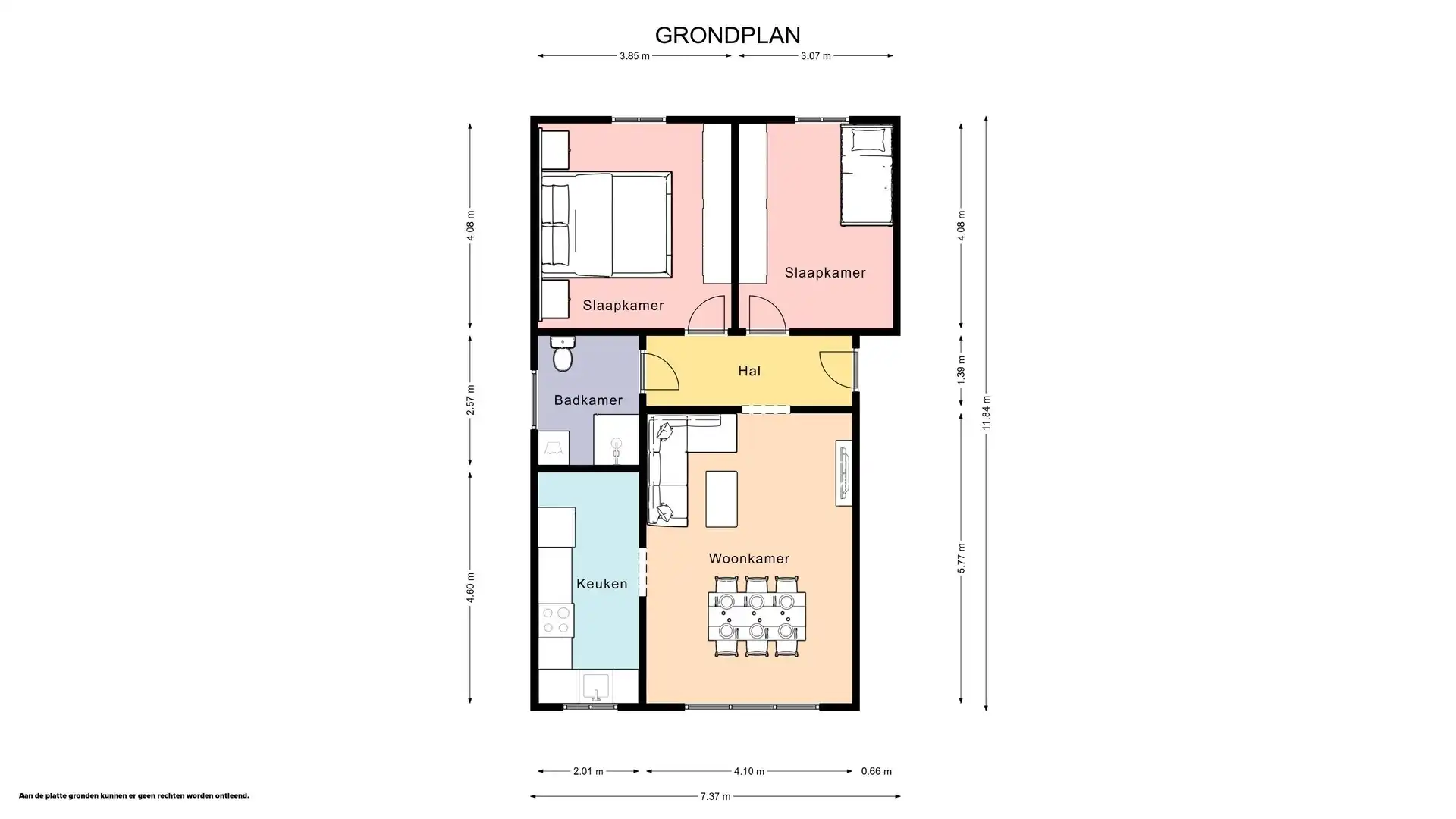 Energiezuinig 2 slaapkamer appartement met garage in Wetteren foto 2