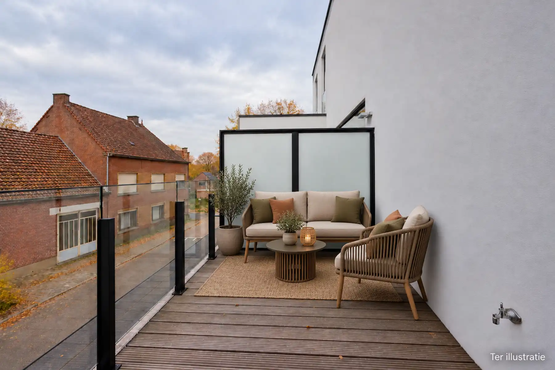Instapklare appartementen met parkings & berging in Lierde foto 4
