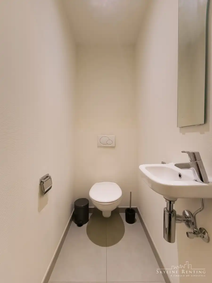 Gemeubeld appartement 1 kamer + terras (Kanaal van Brussel) foto 19