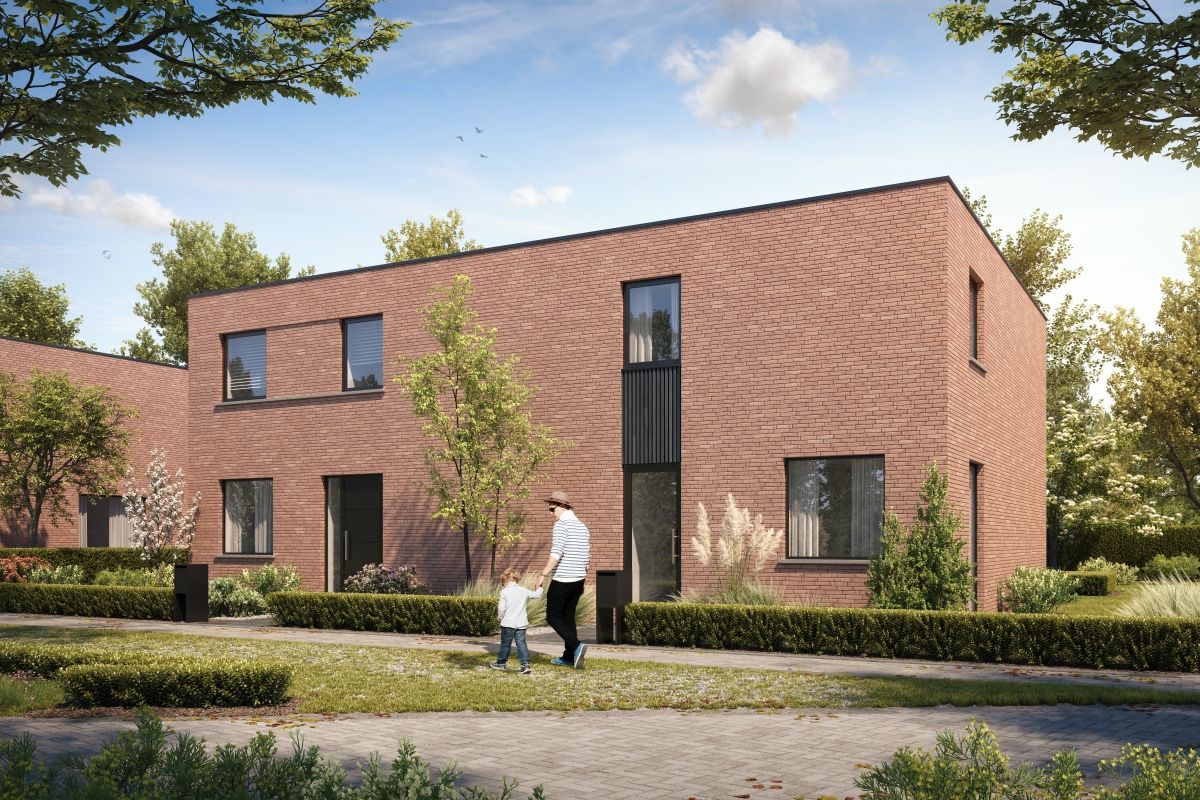 4 moderne halfopen nieuwbouwwoningen te Sijsele foto 1