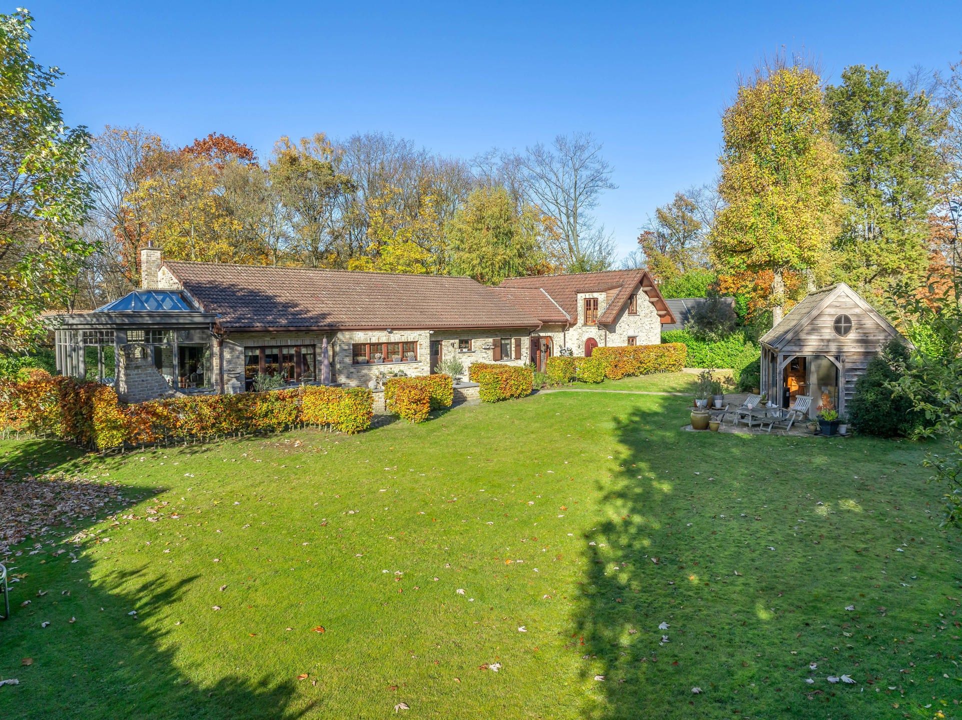 Landhuis met gelijkvloers wonen in groen Schilde foto 3