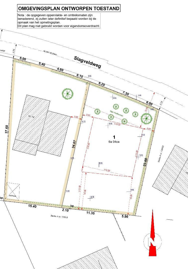 Grond te koop Slagveldweg 16 - - 3191 Boortmeerbeek