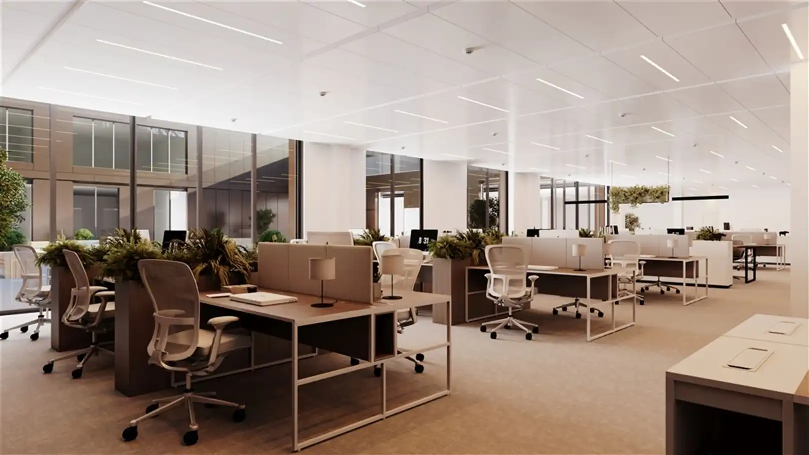 Kantoren in nieuwbouwproject Ouverture lansgheen Kortrijksesteenweg foto 12