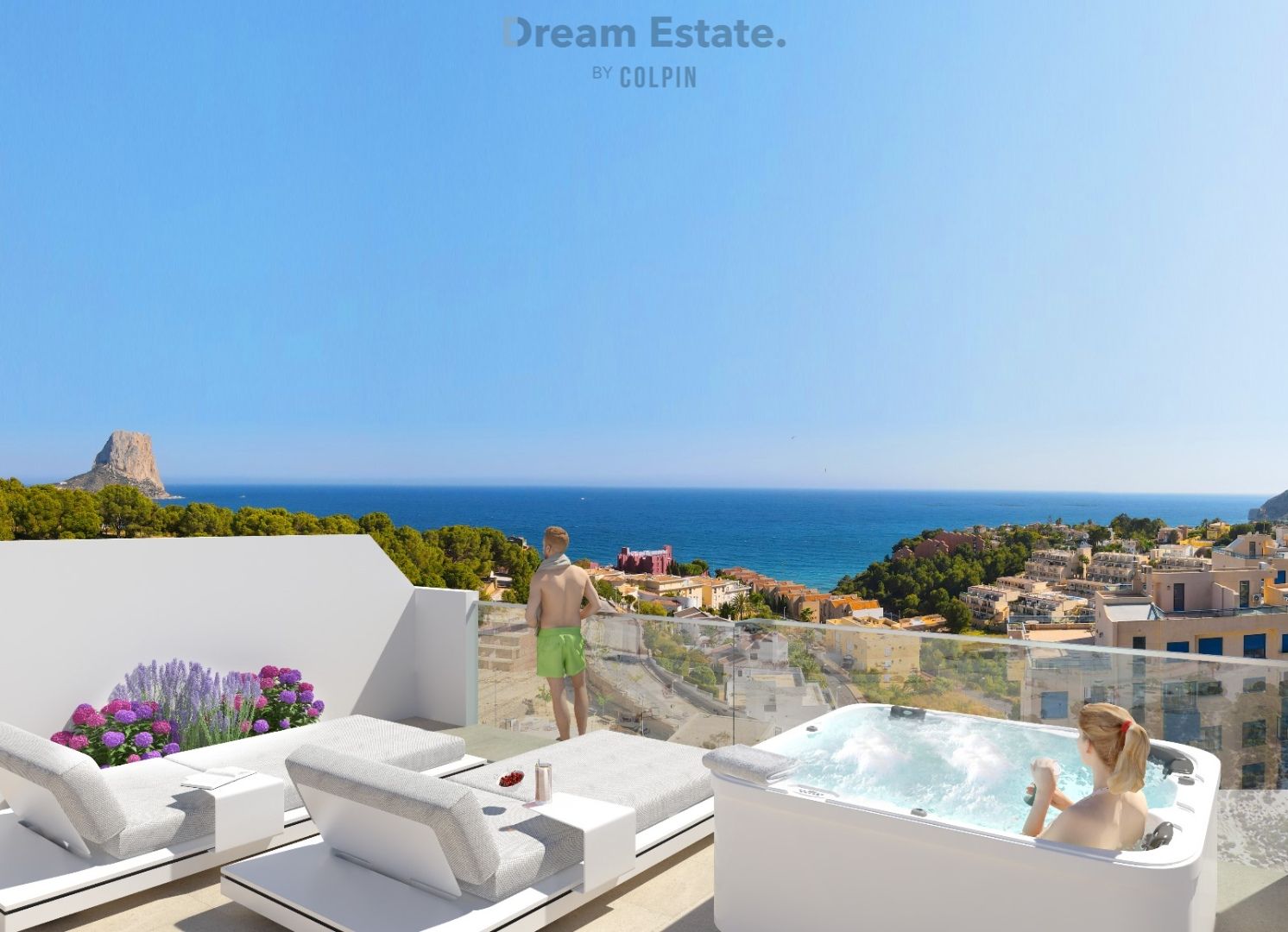 2 Slaapkamer appartementen in kleinschalig project te Calpe nabij Puerto Blanco foto 4