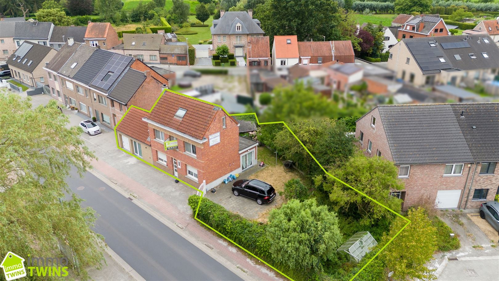 Instapklare HOB met 3 slpks, garage op 467 m² perceel op interessante ligging in Hamme foto 2