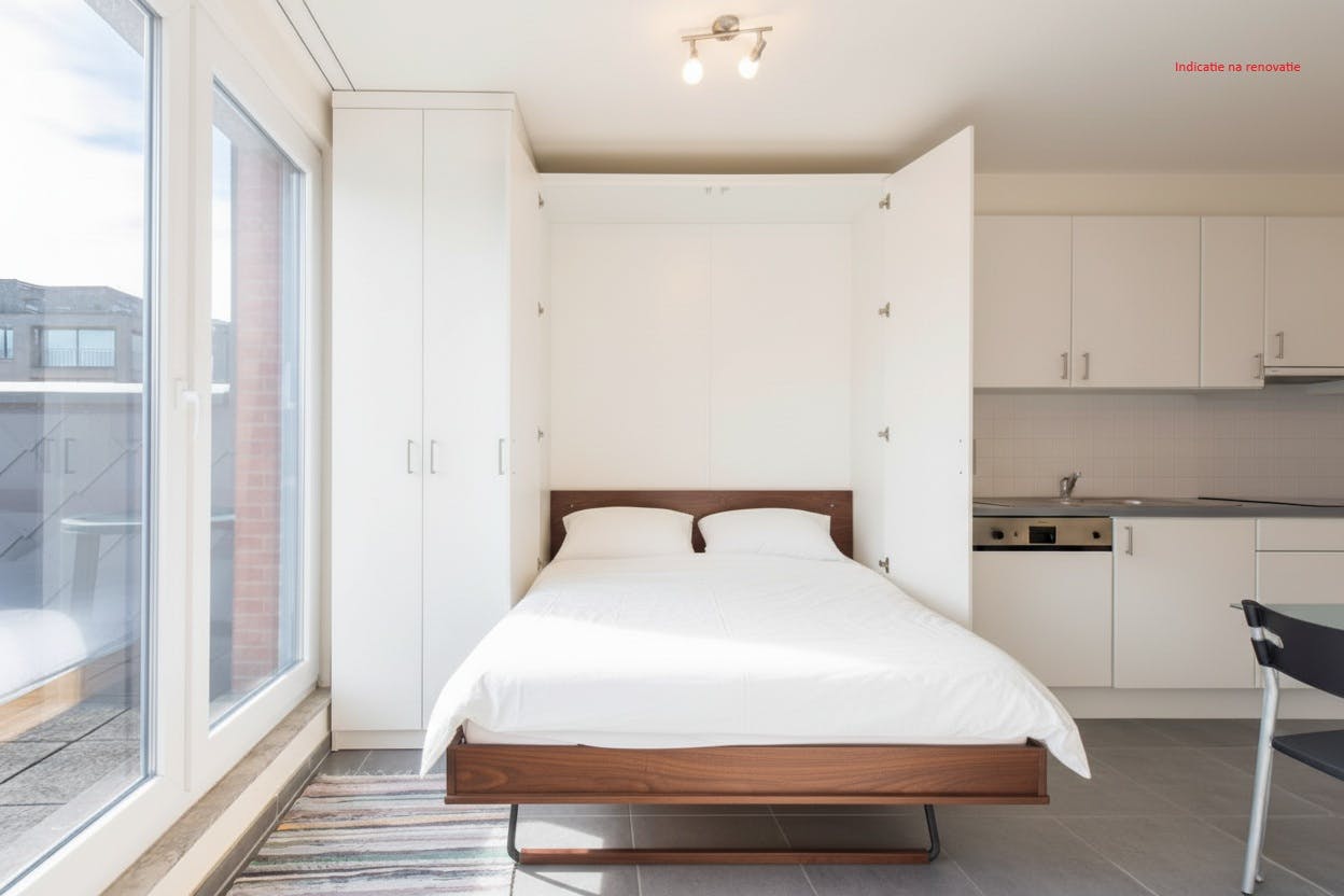 Zuidgerichte penthouse studio met ruime terrassen op topligging! foto 5