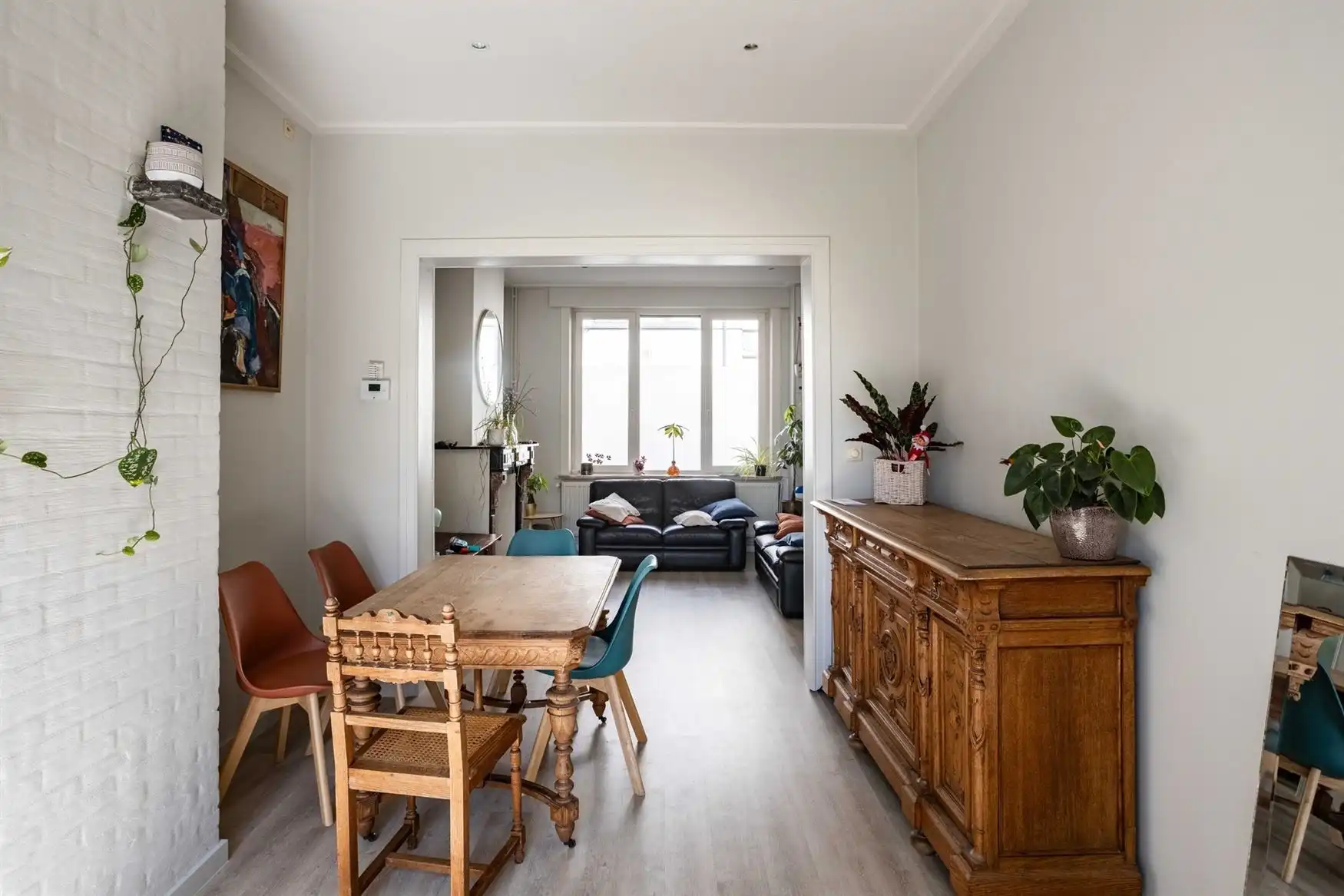 Karakterwoning met hoge plafonds op topligging in Gent foto 4