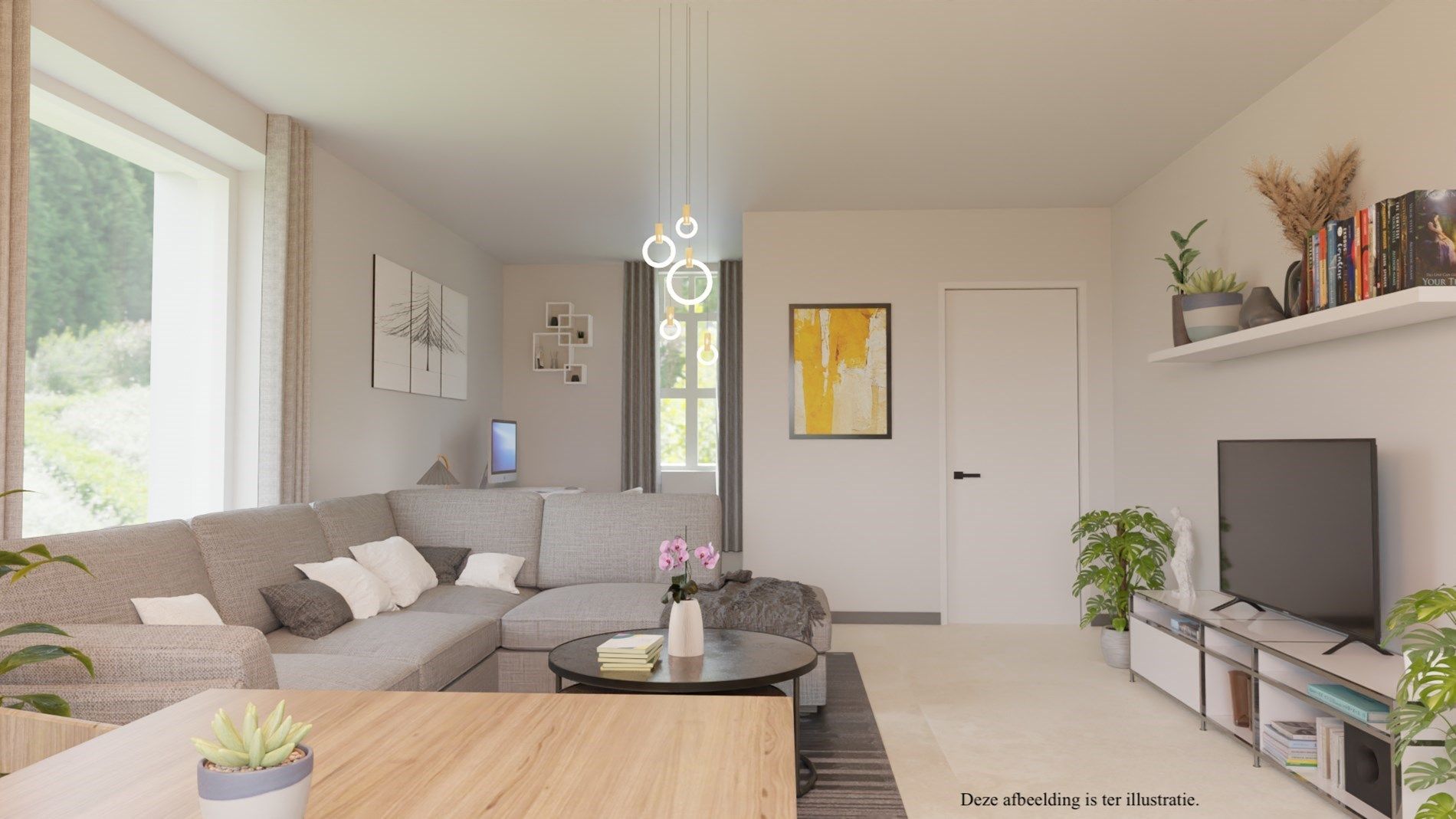Nieuwbouwwoning met 3 slaapkamers (4 mogelijk) met landelijk uitzicht  foto 15