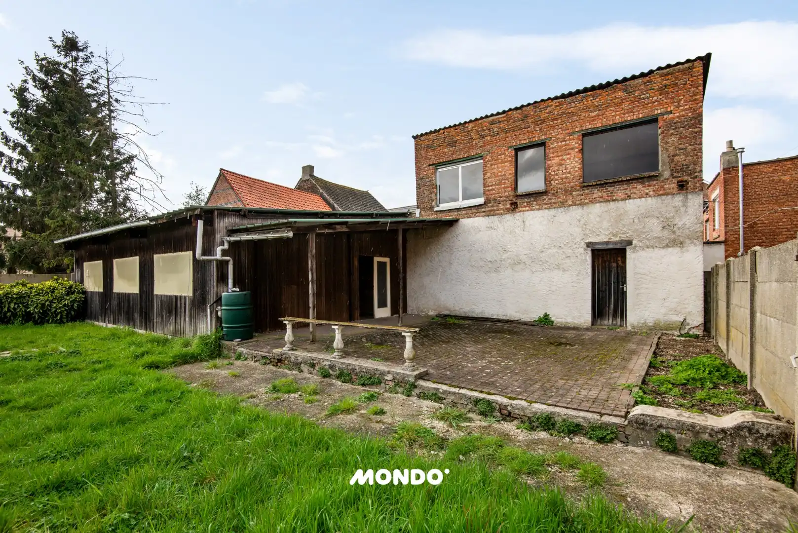 Niel: Karaktervolle woning met 3 slpk, groot atelier en riante tuin op 550m² foto 24