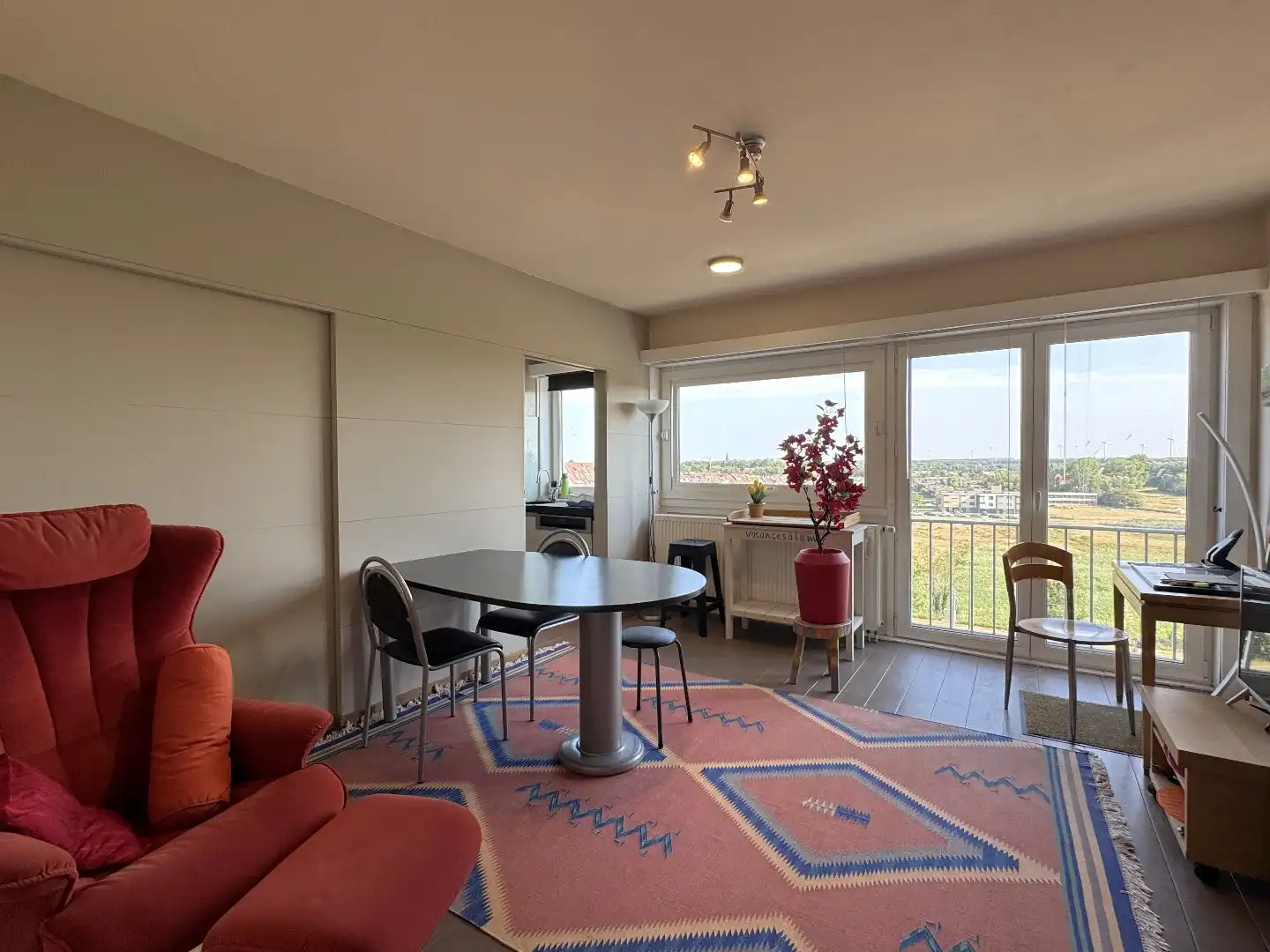 Magnifiek gelegen éénslaapkamerappartement aan de achterzijde van de Zeedijk te Heist foto 3
