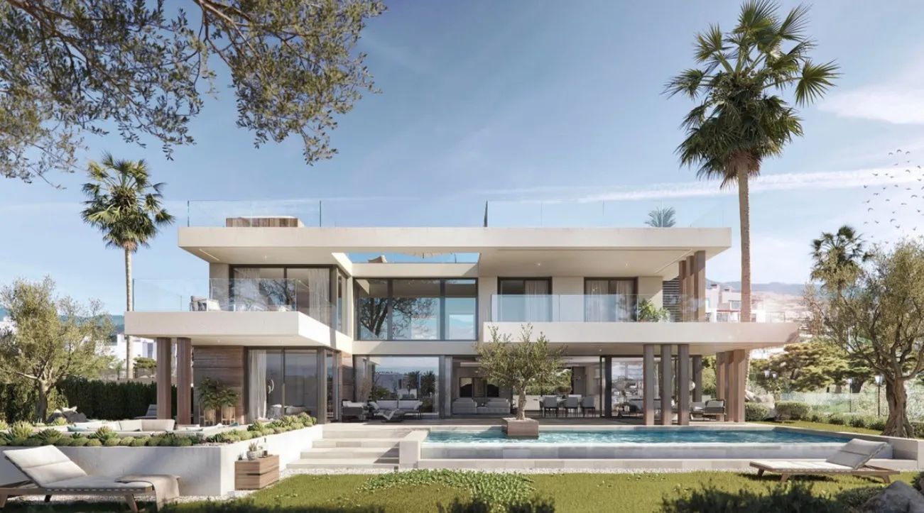 Mediterrane oase van rust: luxe villa met Andalusische ziel nabij Marbella foto {{pictureIndex}}