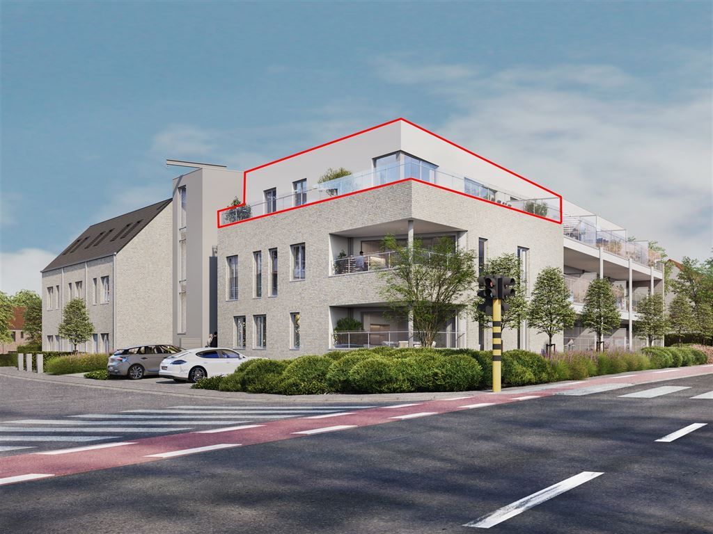 Exclusieve penthouse met riant terras (54m²!) foto {{pictureIndex}}