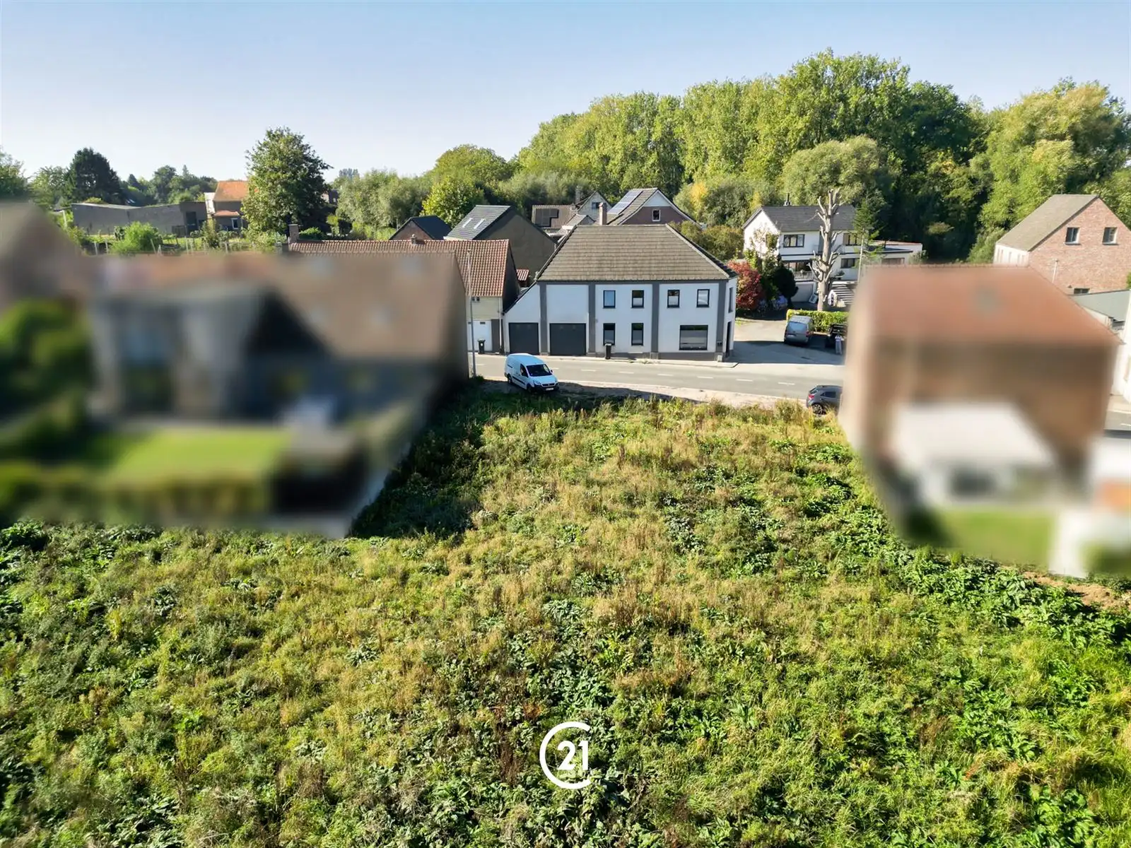 Bouwgrond voor 2 halfopen bebouwingen te Denderhoutem! foto 3