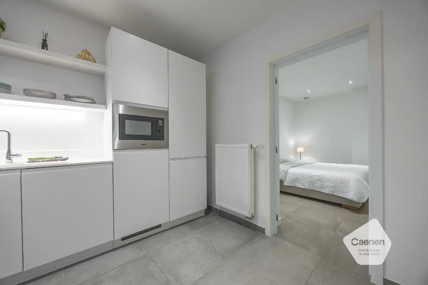 Gerenoveerd gelijkvloers appartement vlakbij Visserskaai foto 13